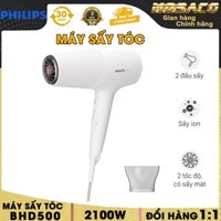 Máy sấy tóc Philips BHD500/00 2100W Máy sấy công nghệ ThermoShield bảo vệ tối ưu cho tóc không bị quá nóng - MOSACO