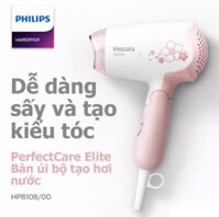 Máy sấy tóc Philips HP8108 màu hồng phân phối chính hãng an toàn cho người sử dụng