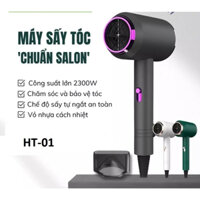 Máy sấy tóc salon 2 chiều nóng lạnh công suất lớn 2300W, có 3 chế độ sấy, tạo kiểu chăm sóc tóc Đa chức năng