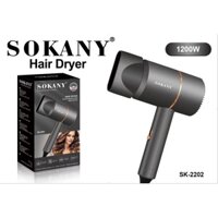 Máy sấy tóc Sokany chính hãng cao cấp 2 chiều nóng lạnh, Mấy sấy tóc salon tạo kiểu nam nữ công suất lớn tặng đầu sấy