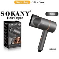 Máy Sấy Tóc Sokany Công Suất 1200W, Máy Sấy Tóc Tạo Kiểu Chính Hãng Sấy Ion Âm Chống Làm Sơ Hỏng Tóc