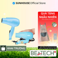 Máy sấy tóc Sunhouse mini SHD2305 Chính hãng, 2 tốc độ tay cầm gấp gọn đem đi du lịch giá rẻ - BEATECH OFFICIAL