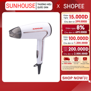 Máy sấy tóc Sunhouse SHD2308W - 1500W