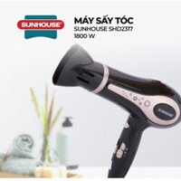 Máy sấy tóc SUNHOUSE SHD2317 Công suất 1800W hút gió tối ưu, có bộ phận bảo vệ quá tải nhiệt an toàn ( Hàng Chính Hãng)