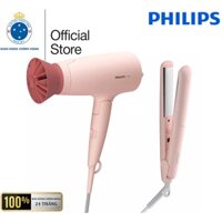 Máy sấy tóc tạo kiểu tóc 2 trong 1 Philips BHP398 và Philips BHD300