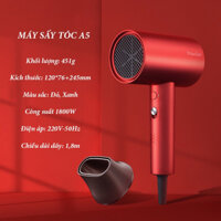 Máy sấy tóc Xiaomi Showsee A1, A4, A5 công suất 1800W bảo vệ và nuôi dưỡng tóc - Máy sấy tóc chống xù rối, khô tóc  - Mi