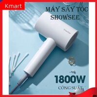 Máy sấy tóc xiaomi Showsee, ion âm chống khô tóc, Máy sấy công suất 1800w [K_MART Siêu thị tiện ích gia đình ]