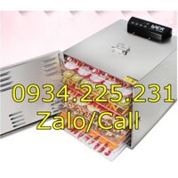 Máy Sấy Trái Cây Khô 10 Khay Vuông Inox 304 Cao Cấp