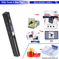 Máy scan màu di động độ nét cao iScan 900DPI - Scan ảnh siêu nhanh - Máy Quét Tài Liệu iScan Mini Cầm Tay Định Dạng JPG Và PDF - Tặng kèm bộ Pin sạc AA DP-B02