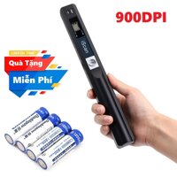 Máy scan màu di động độ nét cao iscan 900DPI Tặng kèm Bộ 4 pin sạc AA cao cấp