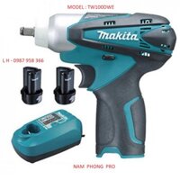 Máy siết bu lông chạy pin Makita TW100DWE