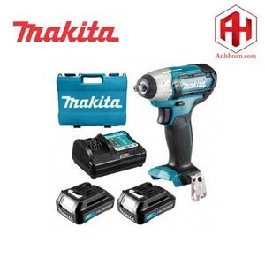 Máy siết bu lông dùng pin 12V Makita TW140DSYE