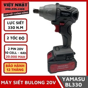 Máy siết bu lông dùng pin 20V Yamasu YMS-BL 330