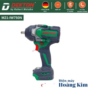 Máy siết bu lông dùng pin Dekton M2-IW750N