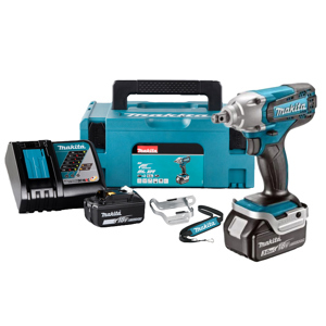 Máy siết bu lông dùng pin Makita DTW190RFJX 18V