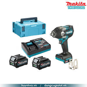 Máy siết bu lông dùng pin Makita TW007GD202