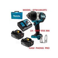 Máy siết bu lông dùng pin Makita DTW1001RTJ