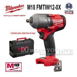 Máy siết bu lông pin Milwaukee M18 FMTIW12-0X