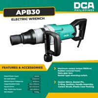 Máy Siết Bulong DCA APB30 Chuyên Bulong Ô tô Cỡ Lớn Công Suất 1050W Chính Hãng DCA