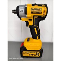 Máy siết bulong Dewalt 20v động cơ không chổi than, súng bắn bulong đầu 2 trong 1