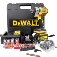 Máy siết bulong Dewalt 20v DCF887 động cơ không chổi than, súng bắn bulong chân pin phổ thông đầu 2 trong 1