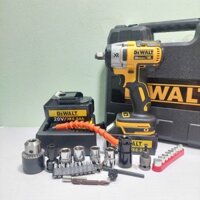 Máy siết bulong DeWalt 20V, chân pin thông dụng, máy khoan pin động cơ không chổi than