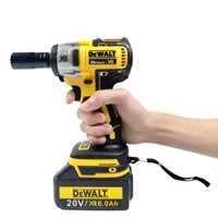 Máy siết bulong Dewalt  động cơ không chổi than, súng bắn bulong chân pin phổ thông đầu 2 trong 1