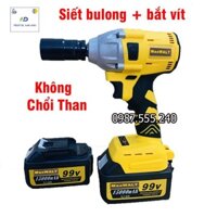 Máy siết bulong Dewalt không chổi than đầu 2 trong 1, 100% lõi đồng