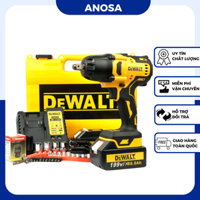 Máy siết bulong Dewalt Lực siết lớn 880Nm Mở ốc bánh xe con, xe ga, Ốc nồi xe ga