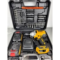 Máy Siết Bulong DEWALT Máy Bắn Ốc Vặn Vít Đầu Đặc 1/2 Động Cơ Không Than Chuyên Mở Ôc Nồi Xe Máy Tay Ga