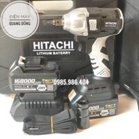 Máy siết bulong Hitachi, máy khoan pin 220V động cơ không chổi than khoan tường, bắn vít, siết mở ốc