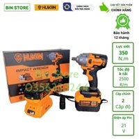 Máy Siết Bulong HUKAN Model X1-IMP Lực Siết 350N.m Pin 15 Cell 10 Cell - Bảo hành 12 tháng chính hãng Hukan