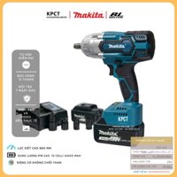 Máy siết bulong Makita 808nm tặng kèm 4 đầu khẩu, 1 đầu chuyển vít, chuyên bắn ốc oto
