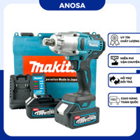 Máy siết bulong Makita, Máy bắn Bulong lực siết lớn 880Nm mở ốc bánh xe con, xe ga, Ốc nồi xe ga