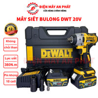 Máy siết bulong máy bắn vít dùng pin KHÔNG CHỔI THAN DWT 20V mở ốc vặn vít mạnh mẽ bảo hành 12 tháng