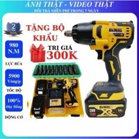 Máy Siết buLông - Máy Bắn buLông 980NM Pin Khỏe Tháo Mở Ốc 24,28 Mở Ốc Bắn Vít Đầu 2 Trong 1 Điện Máy Tuấn Đạt