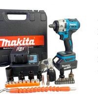 Máy Siết Bulong Pin MAKITA 20V, Máy bắn bulong, Lực Siết 380Nm,Mở ốc nồi xe ga, ốc bulong, bắt vít, khoan, Đầu 2 trong 1