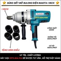 Máy siết mở bulong ốc điện MAKITA, máy mở ốc 1 inck công suất 1300W,100% dây đồng