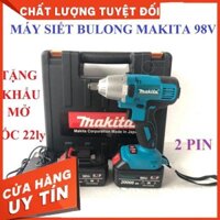 Máy siết mở ốc makita 98v, Máy Siết Bulong Pin giá sập sàn hè 2019