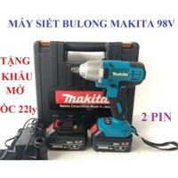 Máy siết mở ốc makita 98v, Máy Siết Bulong Pin giá sập sàn hè 2019