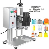 Máy siết nắp chai DDX450, máy siết nắp chai nhựa, máy siết nắp nhựa cho chai lọ, máy siết nắp nhựa cho chai nước uống