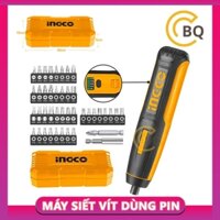 Máy siết vít dùng dùng pin Lithum 4V Ingco CSDLI0403 4V tốc độ không tải 240/p Máy siết bu lông-vít cầm tay CBQs
