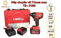 Máy siết vít dùng pin 21V T-Boss max không chổi than - Máy chuyên vít cầm tay