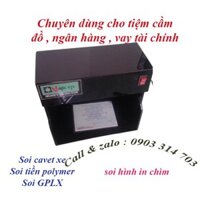 Máy soi cavet xe Magic eye 01 -Chuyên dùng cho tiệm cầm đồ , ngân hàng , vay tài chính(dùng 01 bóng đèn đôi 9W)