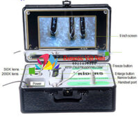 Máy soi da sử dụng màn hình 9 Inch