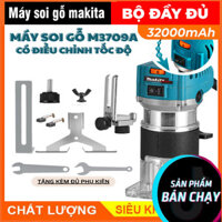 Máy soi gỗ 6mm MKT máy phay mini 530W điện áp 220V/50Hz - 60Hz, dùng để soi cạnh viền, cắt xén, mài góc,...