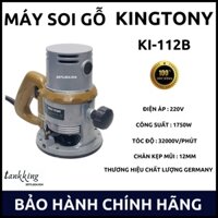 Máy soi gỗ - máy phay gỗ cầm tay kingtony KI-112 dây đồng 100%