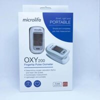 Máy SPO2 OXY200 chính hãng Microlife Thụy Sĩ dùng để đo nhịp tim và nồng độ oxy trong máu
