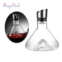 Máy sục khí bình chứa đá MagiDeal Glass Iceberg dành cho nam các loại đồ uống có cồn