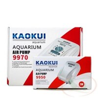 Máy sục khí sủi oxy tích điện Kaokui 9950 9970 AC DC Air Pump siêu êm cho bể cá cảnh tôm tép
